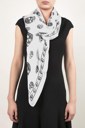 Chusta z nadrukiem w czaszki, zdjęcie 2 Chusta z nadrukiem w czaszki od Alexander McQueen
